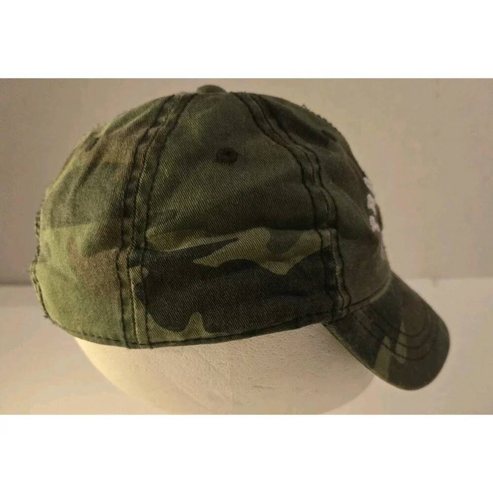 Children's Place 1989 Athl Dept Camo Boys 3t-4t Elastic Band Hat
